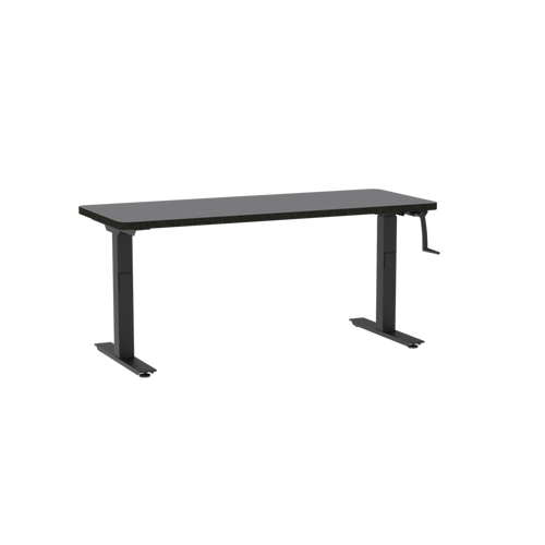 Hi-Lo Hand Crank Table with High Pressure Laminate Top - Diversified