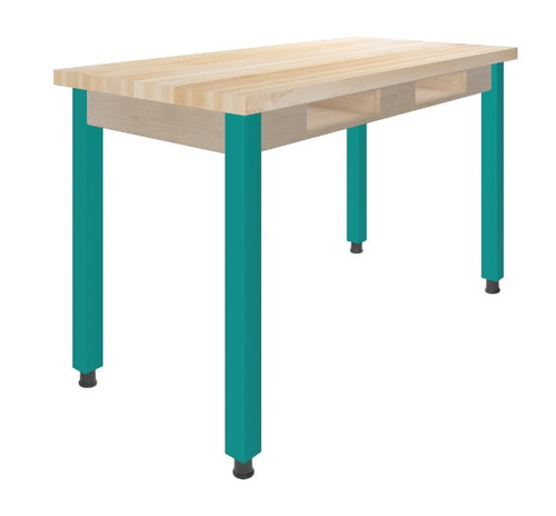 Aqua / Glides
PerpetuLab Fixed Height Butcher Block Steel Leg Table with Compartments
Diversified C9165MW30N Aqua / Glides
PerpetuLab Fixed Height Butcher Block Steel Leg Table with Compartments
Diversified C9165MW30N