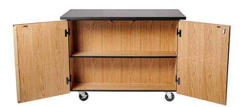 Mobile Science Cabinet with Microscope Dividers - NPS MSC05