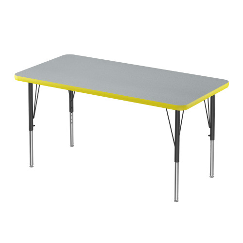 Rectangle Adjustable Thermal Fused Laminate Activity Table - Correll