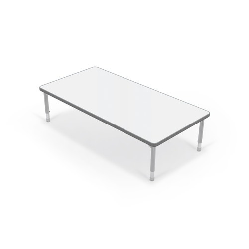 Hierarchy Rectangle Activity Table with Porcelain Steel Top - MooreCo Hierarchy Rectangle Activity Table with Porcelain Steel Top - MooreCo