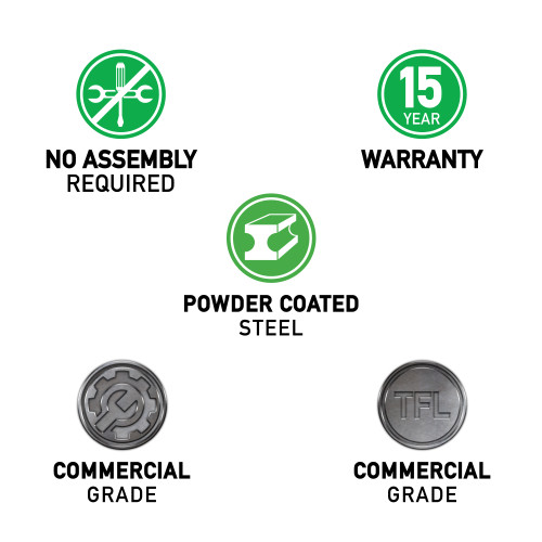 Thermal Fused Rectangle Fixed Height Folding Table - Correll CF Series Thermal Fused Rectangle Fixed Height Folding Table - Correll CF Series