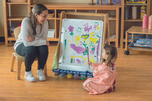 Bamboo Double-Sided Painting Easel - Copernicus BPC02 Bamboo Double-Sided Painting Easel - Copernicus BPC02