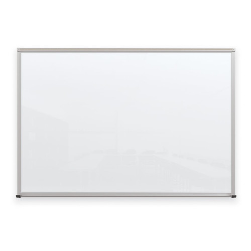 Framed Magnetic Glass Dry Erase Markerboard - MooreCo 1480 Framed Magnetic Glass Dry Erase Markerboard - MooreCo 1480