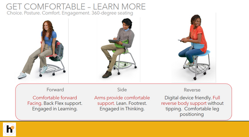 360 Chair Directional Seating Options - Haskell 360 Chair Directional Seating Options - Haskell