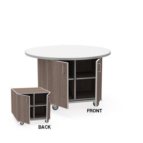 Susie Workstation with Non Magnetic Writable Surface - WB Manufacturing