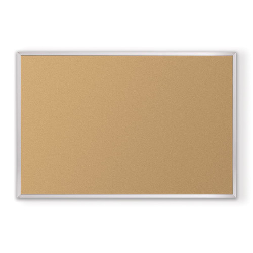 Valu-Tak Natural Cork Tackboard with Aluminum Trim - MooreCo 301A