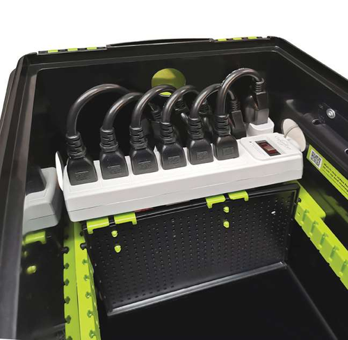 Original Tech Tub Standard for Large Adapters Holds 6 Devices - Copernicus TEC601C-8 