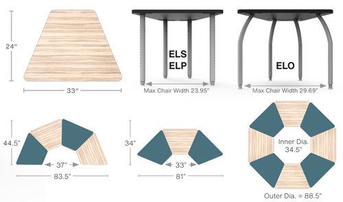 WB Manufacturing ELO Connect 8 Desk