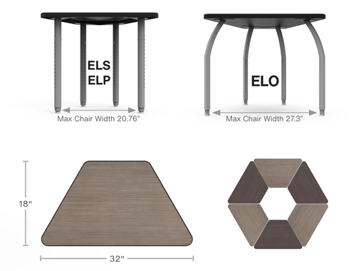 WB Manufacturing ELO Connect 6 XL Desk
