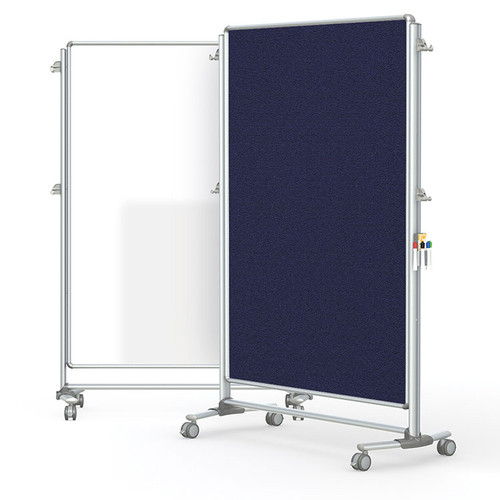 Ghent Nexus Dual-Sided Fabric Whiteboard Partition