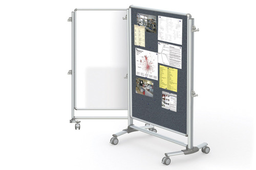 Ghent Nexus Dual-Sided Fabric Whiteboard Partition