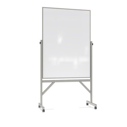 Ghent Reversible Aluminum Frame Magnetic Porcelain Whiteboard - ARM1M143
