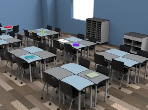 Environmental of WB Manufacturing ELO Loyal XL Desk