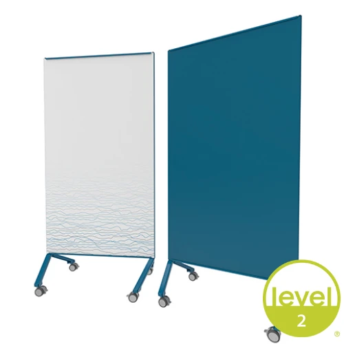 Ghent Pointe Mobile Non-Magnetic Glassboard
**Sold Individually**