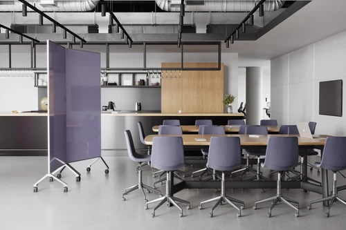 Ghent Pointe Mobile Magnetic Glassboard