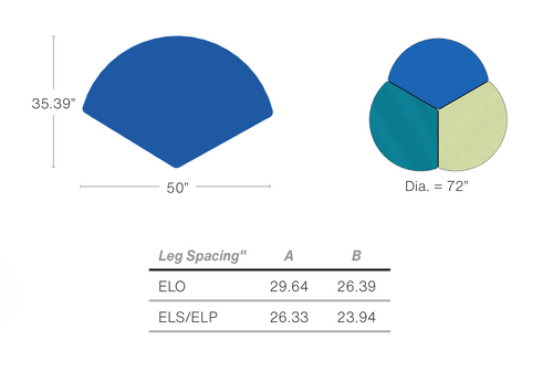 WB Manufacturing ELO Circlet Table