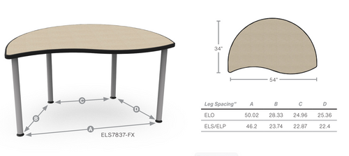 WB Manufacturing ELO Reef XL Table