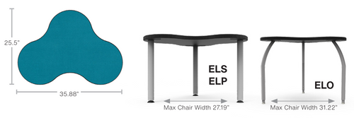 WB Manufacturing ELO Mini Nimbus Desk