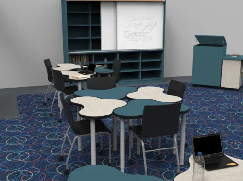 Environmental of WB Manufacturing ELO Mini Nimbus Desk