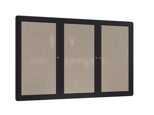Ghent Ovation Enclosed Fabric Bulletin Board