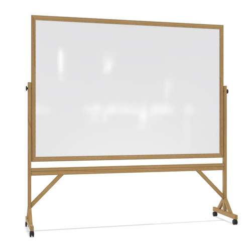 Ghent Reversible Wood Frame Non-Magnetic Whiteboard
**Optional Casters Sold Separately**