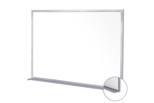 Ghent M2 Series Aluminum Frame Non-Magnetic Whiteboard