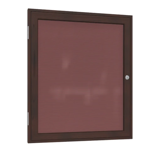 Ghent Enclosed Wood Frame Flannel Letterboard