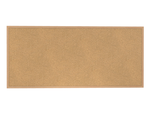 Ghent Wood Frame Traditional Cork Bulletin Board - Natural Cork