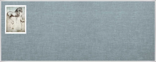 MooreCo 313A Vinyl Cork-Plate Tackboard with Aluminum Trim