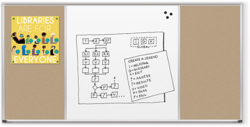 Colored Cork Type F Modular Combo-Rite Board - MooreCo Colored Cork Type F Modular Combo-Rite Board - MooreCo