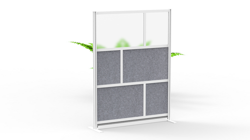 Modular Room Divider Wall System Starter Wall - Luxor MWFCG