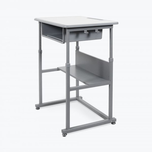 Student Desk Manual Adjustable Desk - Luxor STUDENT-M Student Desk Manual Adjustable Desk - Luxor STUDENT-M