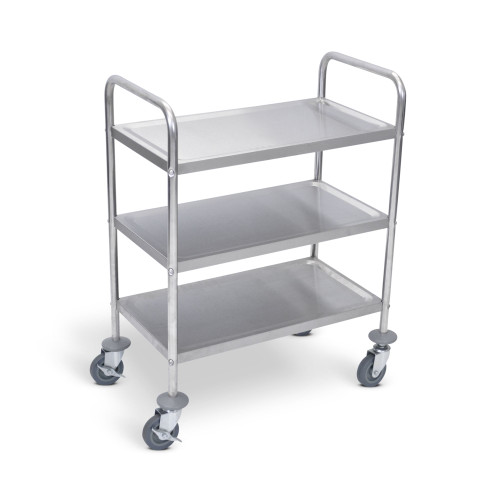 Stainless Steel Cart Three Shelves - Luxor L100S3