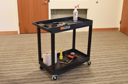 Tub Cart Two Shelves - Luxor EC11-B Tub Cart Two Shelves - Luxor EC11-B