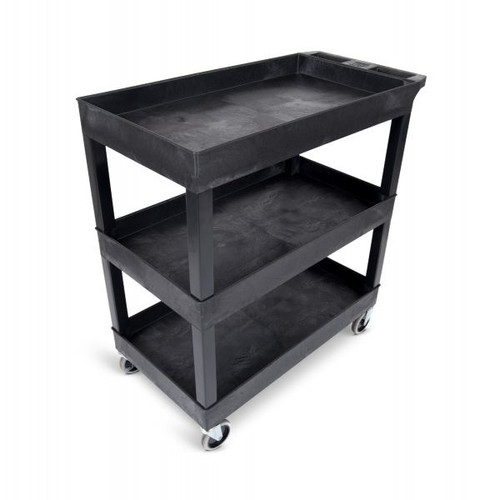 Tub Cart Three Shelves - Luxor EC111-B Tub Cart Three Shelves - Luxor EC111-B
