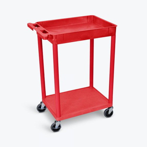 Two Shelf Tub Cart - Luxor STC11  Two Shelf Tub Cart - Luxor STC11