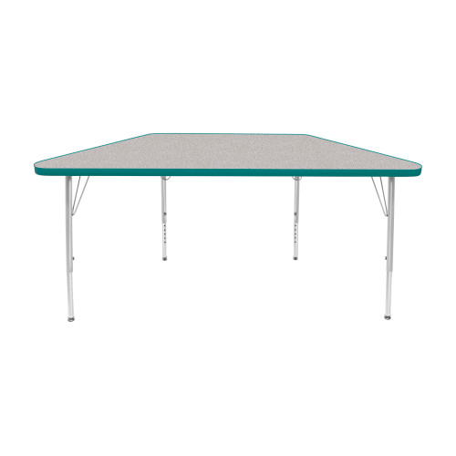 Trapezoid Activity Table with Adjustable Height - Mahar