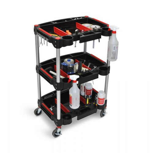 Mechanic's Three Shelf Cart - Luxor MC-3