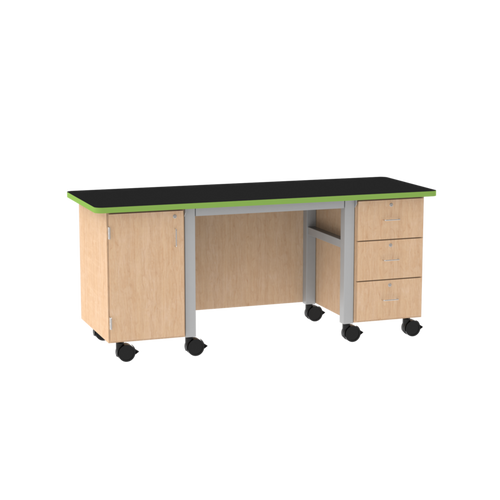 Right / 30"W x 84"L / Lime / Maple / Light Grey
Helm ChemGuard Top Desk
Diversified HFDR84302LMG