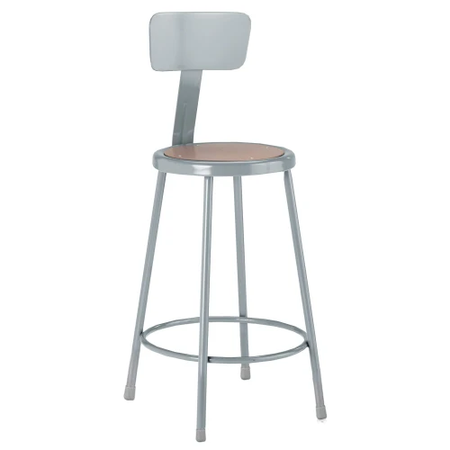 Diversified Apprentice Stool with Backrest - S-30B