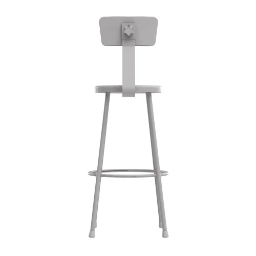 Diversified Apprentice Stool with Backrest - S-30B
