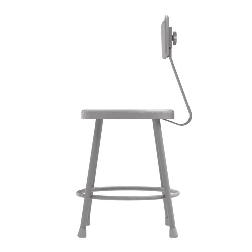 Diversified Apprentice Stool with Backrest - S-18B