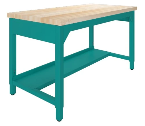 Fab-Lab Workbench – Maple Butcher Block Top – Diversified 
Shelf