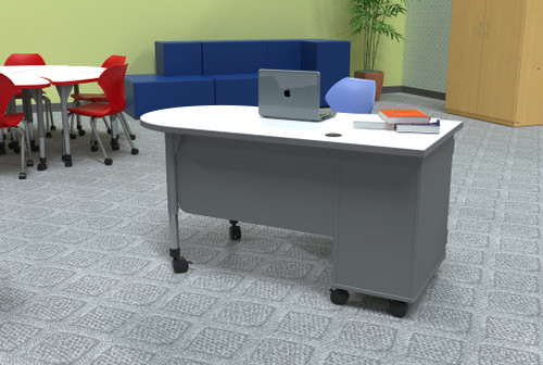 Left Side Cabinet Teachers Desk - Marco 37-1304L Left Side Cabinet Teachers Desk - Marco 37-1304L