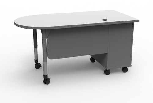 Left Side Cabinet Teachers Desk - Marco 37-1304L Left Side Cabinet Teachers Desk - Marco 37-1304L