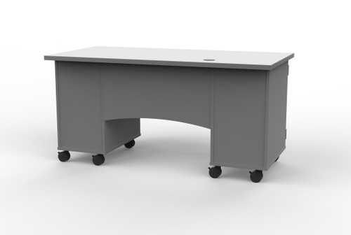 Double Cabinet Teachers Desk - Marco 37-1305 Double Cabinet Teachers Desk - Marco 37-1305