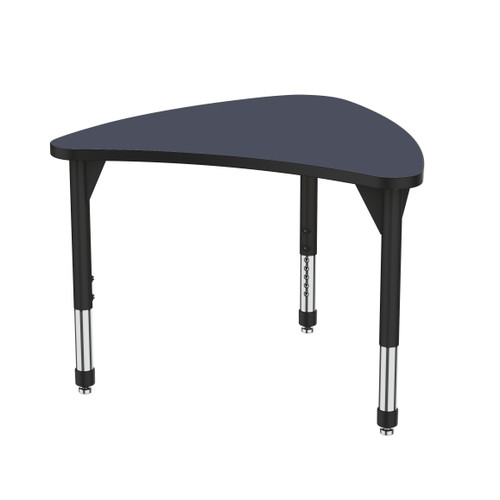 Premier Chevron Adjustable Height Student Desk with Dry Erase Melamine Top - Marco