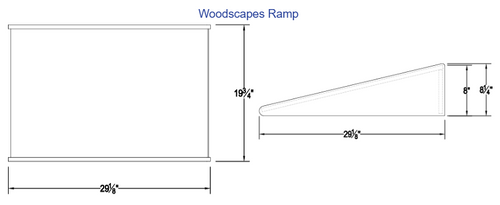 Woodscapes Ramp - WB1472 Woodscapes Ramp - WB1472