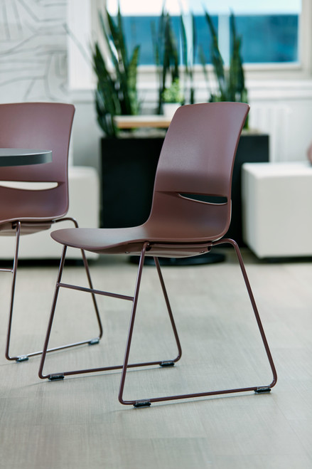 LimeLite High Density Armless Stack Chair - KI LL7100 LimeLite High Density Armless Stack Chair - KI LL7100